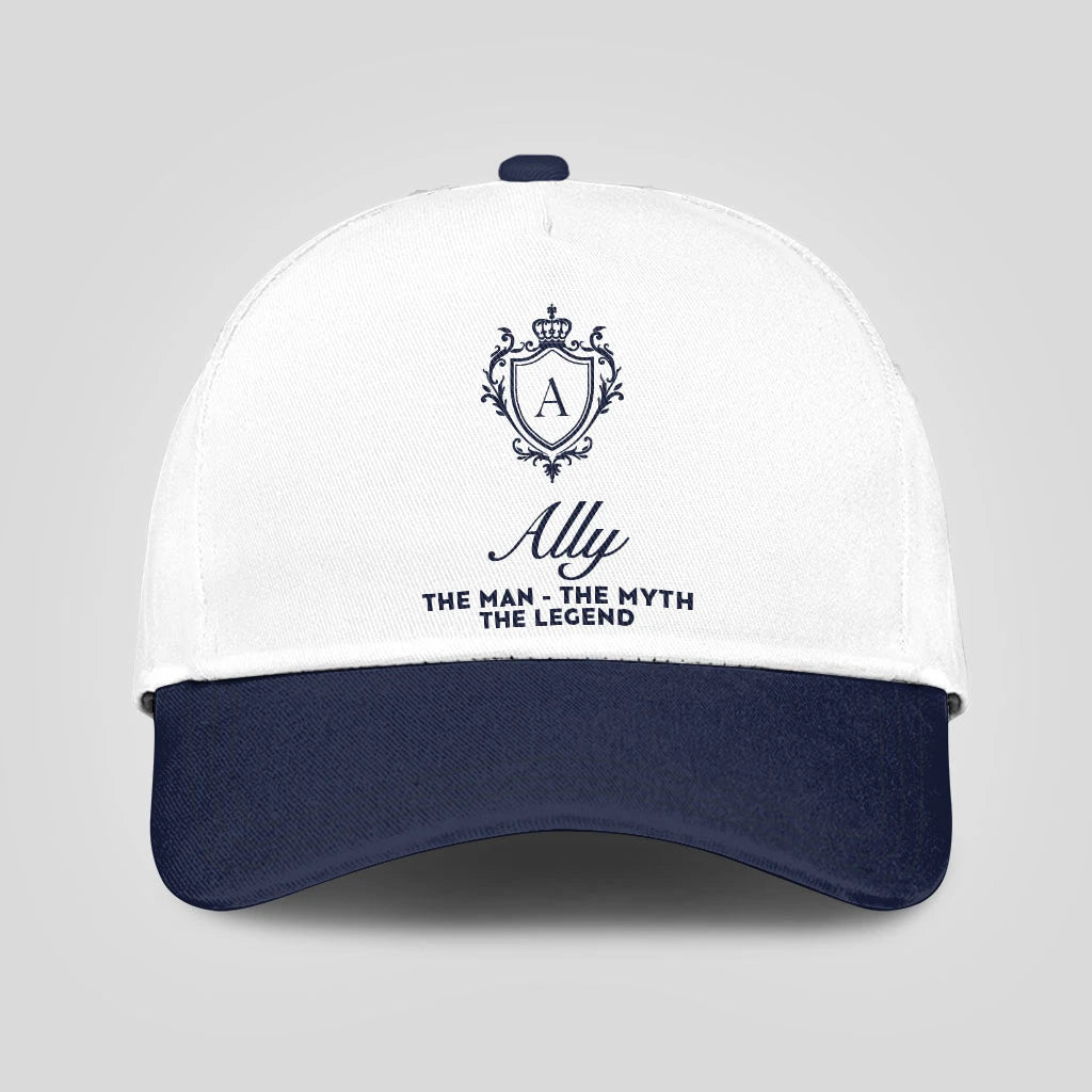 The Man The Myth The Legend Blue Cap ALLY 13K5 C46PF