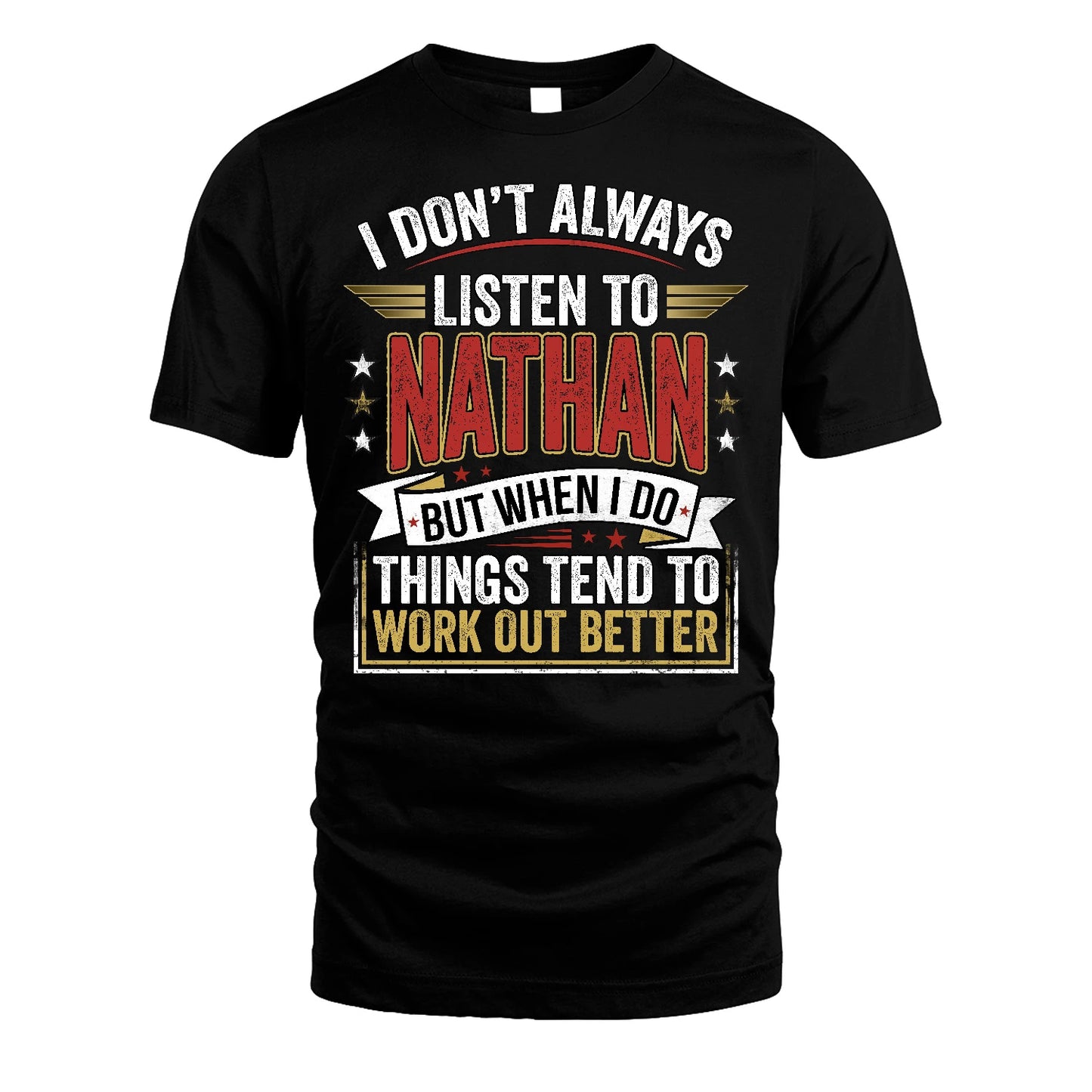 NATHAN 13K1-542 I Don't Always Listen To ...