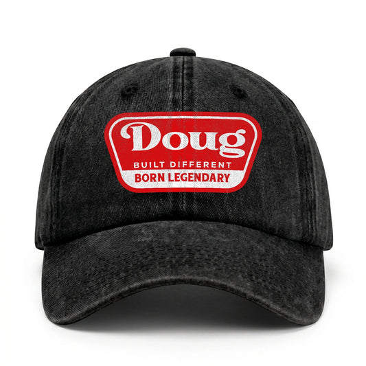 Built Different Born Legendary Red Logo Washed Cap DOUG 13K1 C63PF