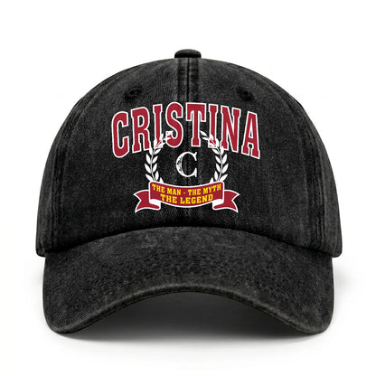 The Man The Myth The Legend Royal Cap CRISTINA 13K1 C32PF