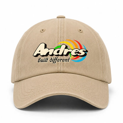 Your Name Built Different Retro Washed Cap ANDRES 13K1 C55PF