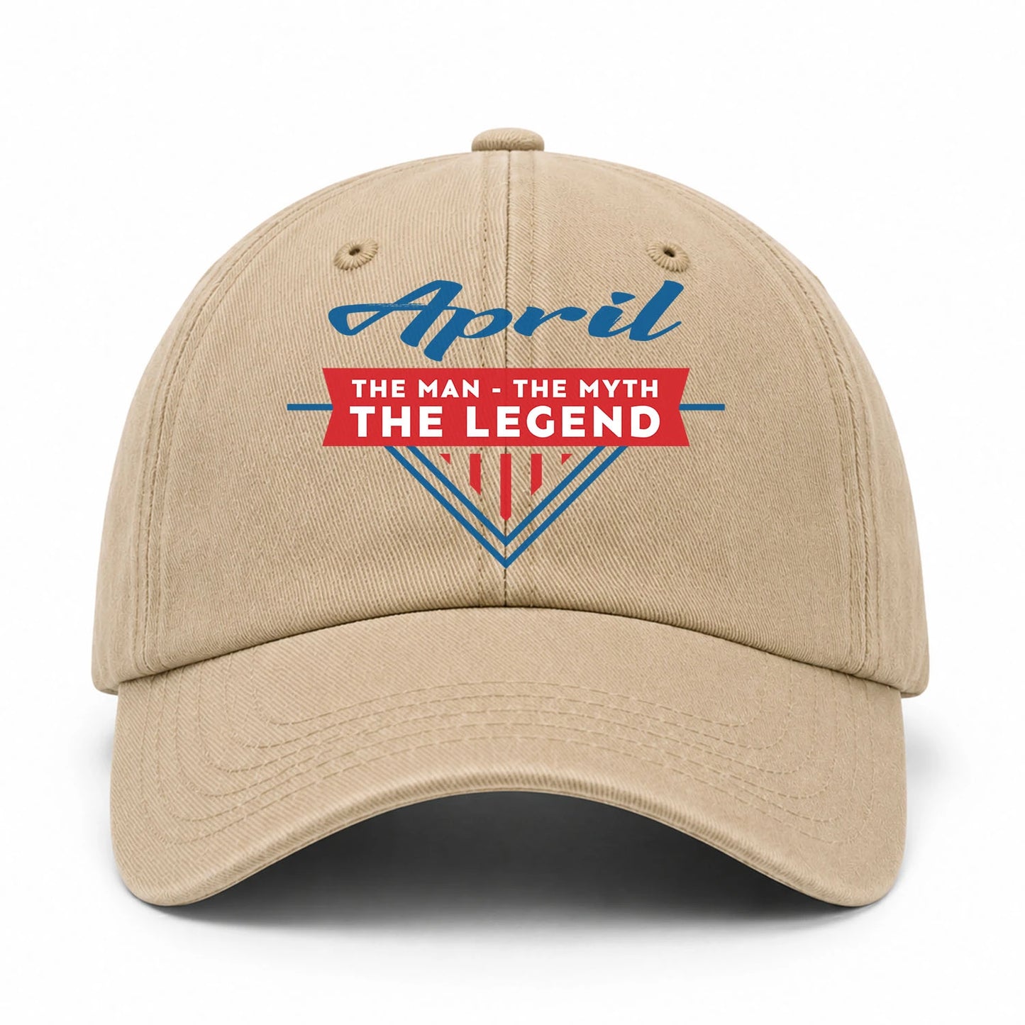 The Man The Myth The Legend Logo Washed Cap APRIL 13K1 C37PF