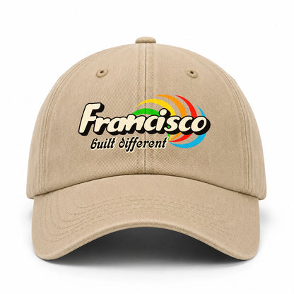 Your Name Built Different Retro Washed Cap FRANCISCO 13K1 C55PF