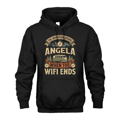 ANGELA 13K1-547 The Adventure Begins Name When The Wifi Ends