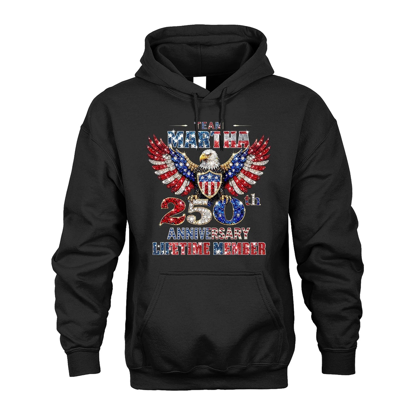 MARTA 13K1-523 Personalized "Team...Lifetime Member" America 250 Design