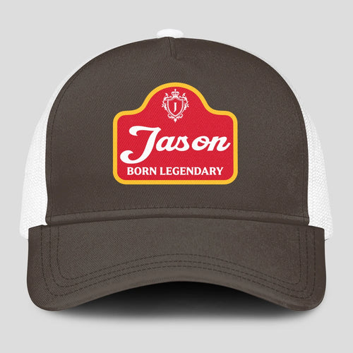 Born Legendary Charcoal Mesh Cap JASON 13K1 C196PF