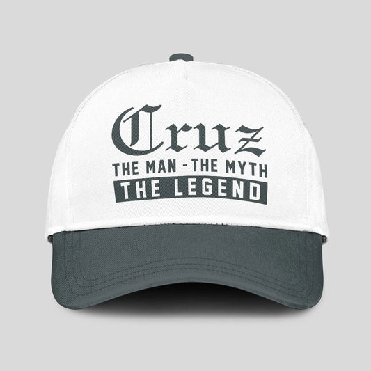 The Man The Myth The Legend Luxury Cap CRUZ 13K1 C39PF