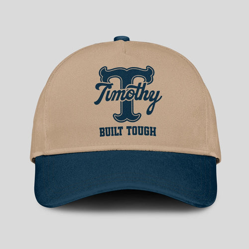 Built Tough Sage Green And Beige Baseball Cap TIMOTHY 13K1 C102PF