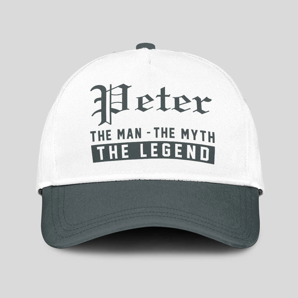 The Man The Myth The Legend Luxury Cap PETER 13K1 C39PF