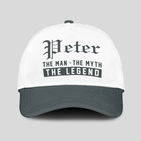 The Man The Myth The Legend Luxury Cap PETER 13K1 C39PF