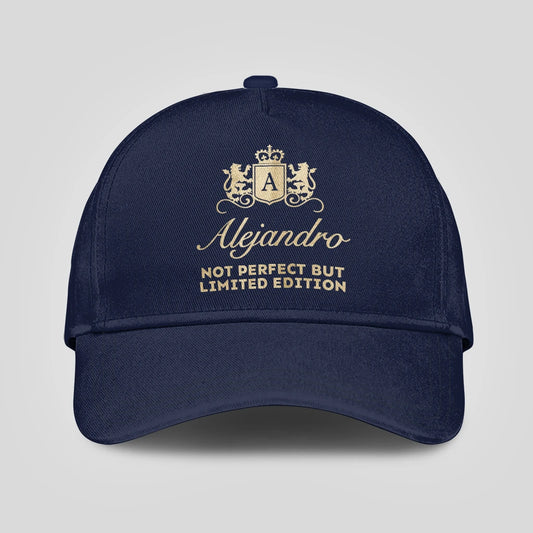 Not Perfect But Limited Edition Crest Logo Navy Cap ALEJANDRO 13K1 C160PF