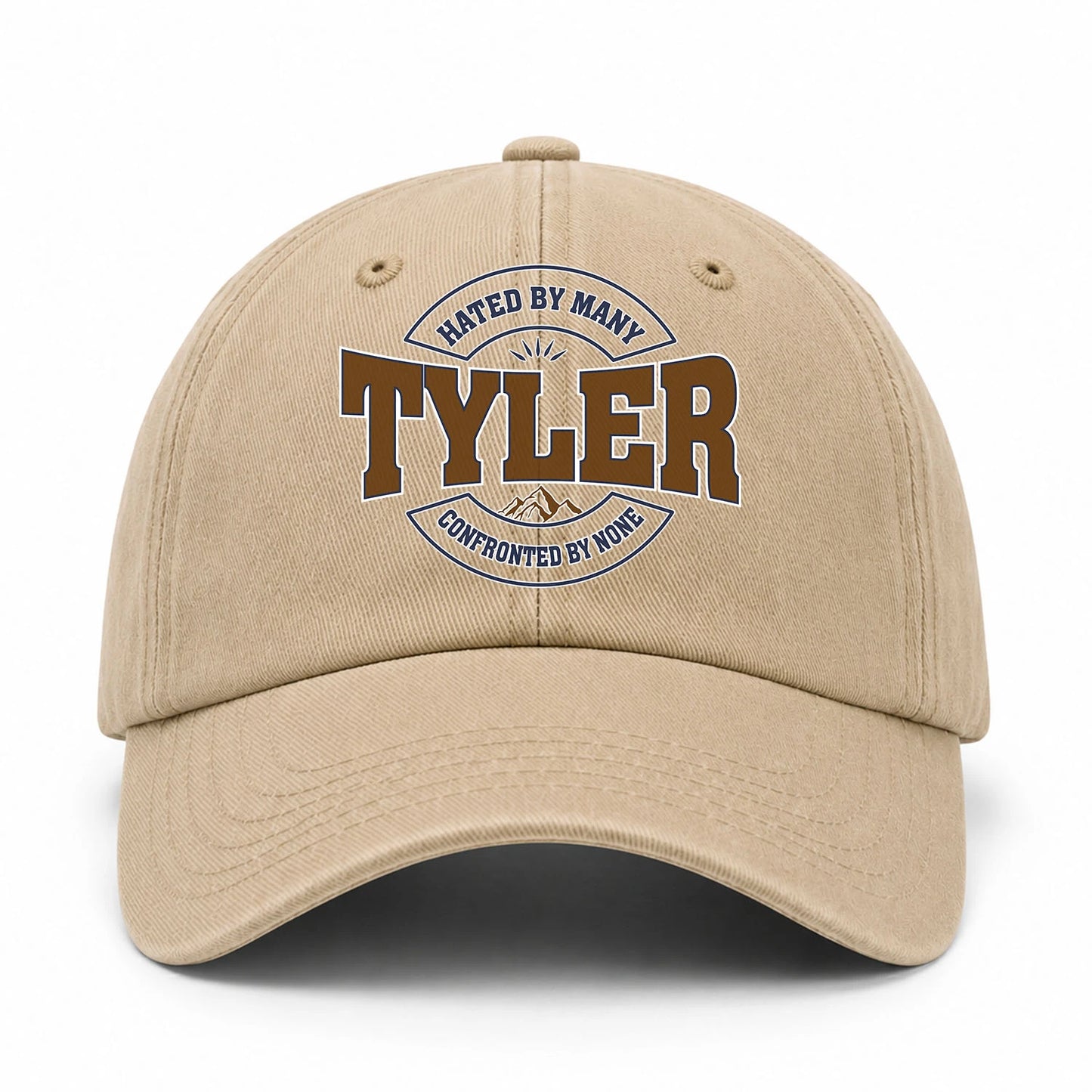 Hated By Many Confronted By None Washed Cap TYLER 13K1 C36PF
