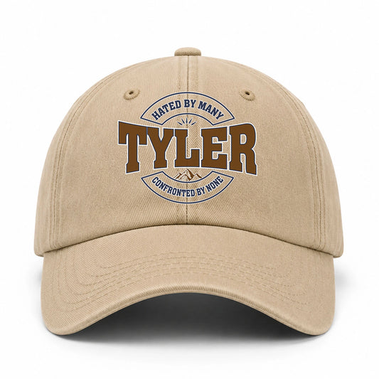 Hated By Many Confronted By None Washed Cap TYLER 13K1 C36PF