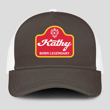 Born Legendary Charcoal Mesh Cap KATHY 13K1 C196PF