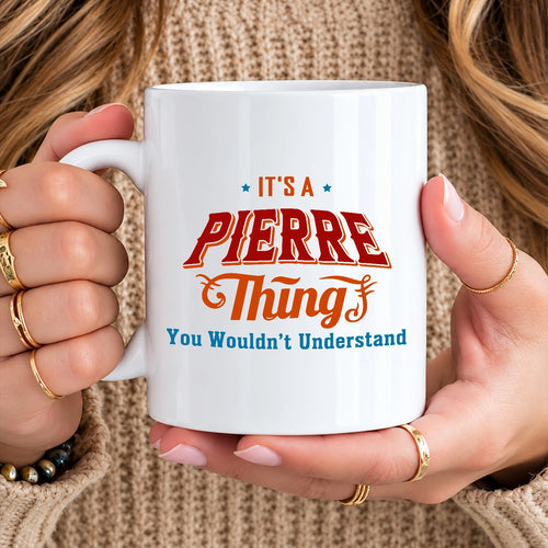 It's A Your Name Thing You Wouldn't Understand Retro Mug PIERRE 13K1 MG26