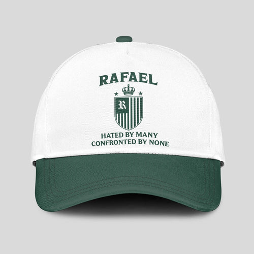 Hated By Many Confronted By None Luxury Logo Cap RAFAEL 13K1 C41PF