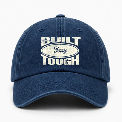 Built Your Name Tough Slogan Washed Cap JERRY 13K1 C96PF