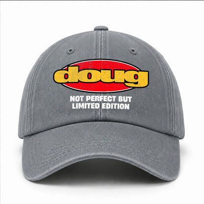 Your Name Not Perfect But Limited Edition Red Logo Washed Cap DOUG 13K1 C84PF