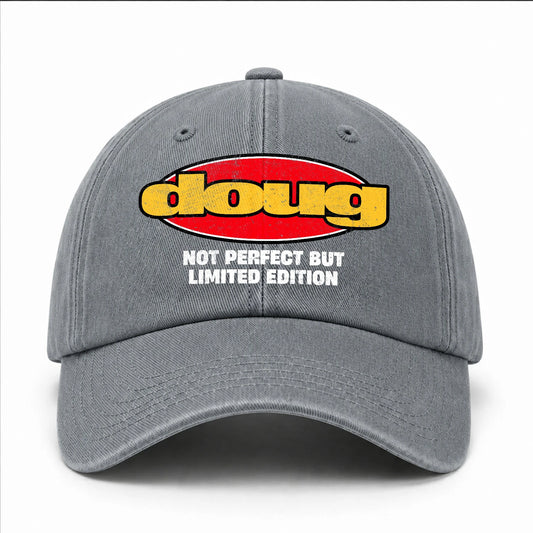 Your Name Not Perfect But Limited Edition Red Logo Washed Cap DOUG 13K1 C84PF