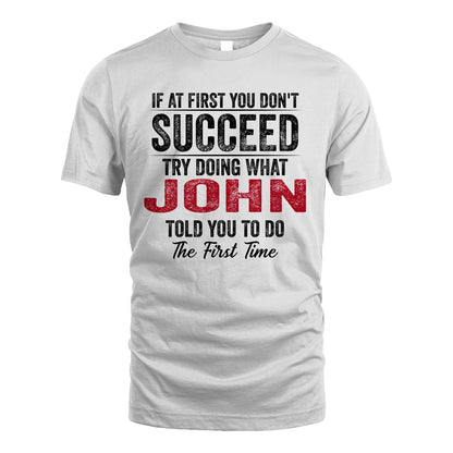 JOHN 13K1-357 If At First You Don't Succeed...