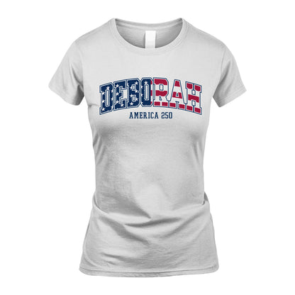 DEBORAH 13K1-555 America 250 Personalized