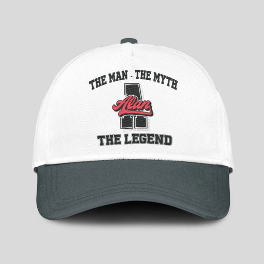 The Man The Myth The Legend Custom Initial Letter And Name Cap ALAN 13K1 C38PF
