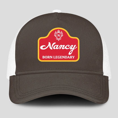 Born Legendary Charcoal Mesh Cap NANCY 13K1 C196PF