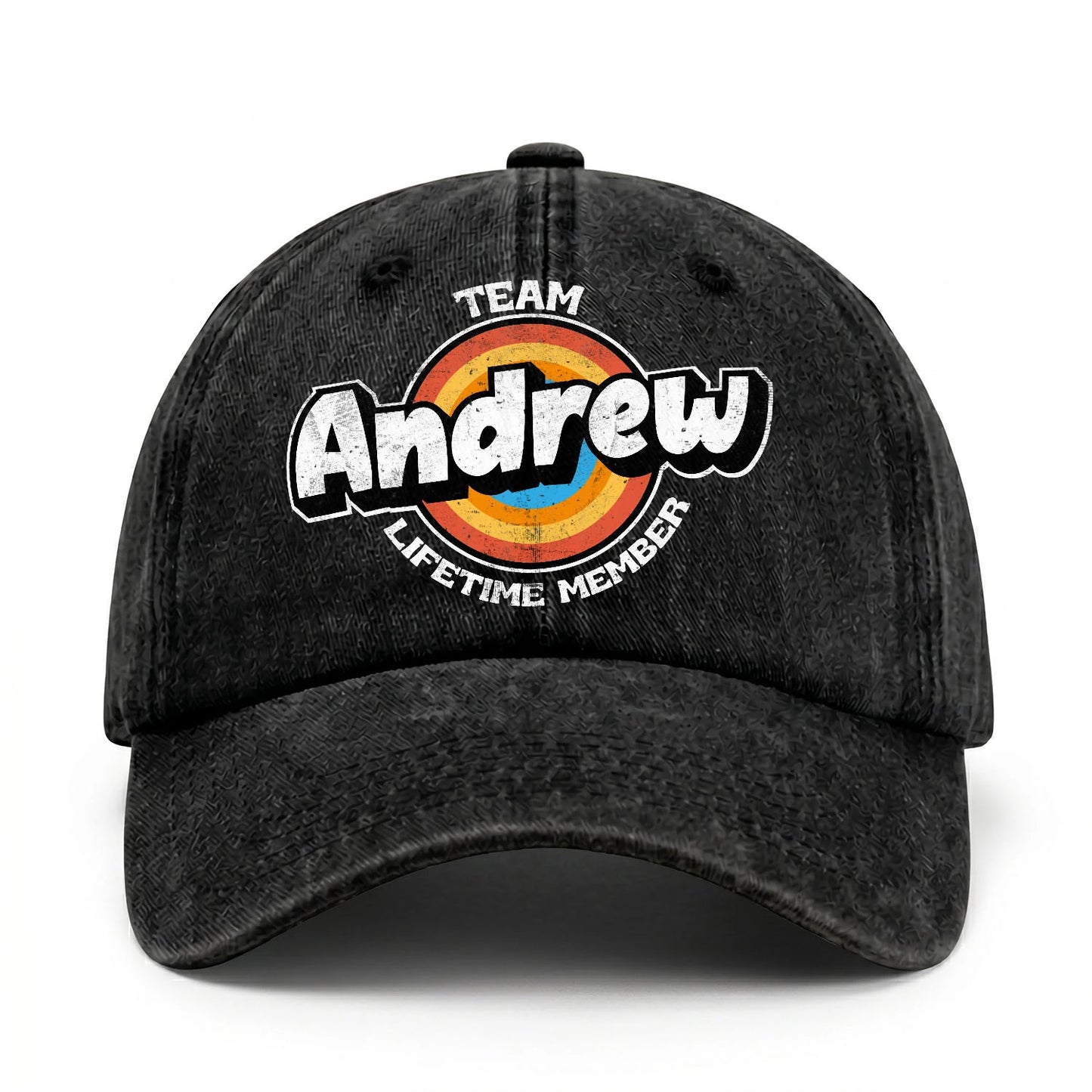 Team Your Name Lifetime Member Logo Cap ANDREW 13K1 C66PF