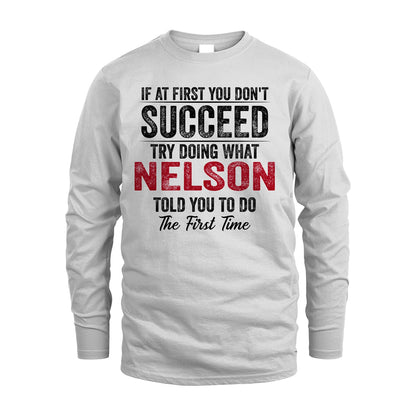 NELSON 13K1-357 If At First You Don't Succeed...