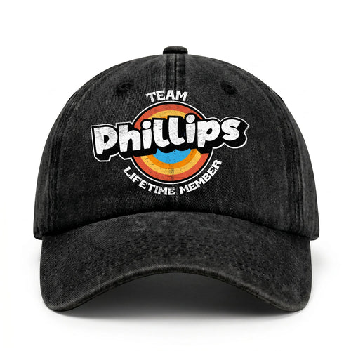 Team Your Name Lifetime Member Logo Cap PHILLIPS 13K1 C66PF