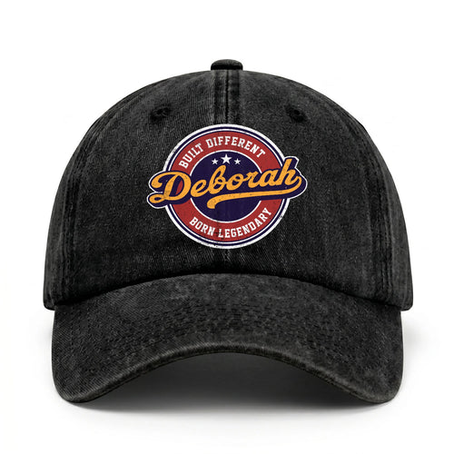 Built Different Born Legendary Logo Washed Cap DEBORAH 13K1 C65PF