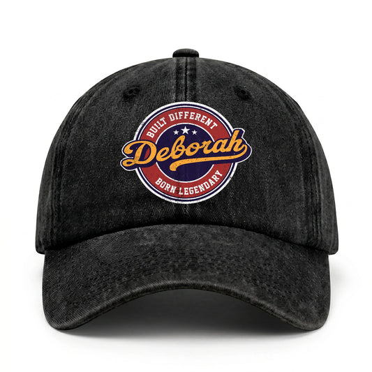 Built Different Born Legendary Logo Washed Cap DEBORAH 13K1 C65PF