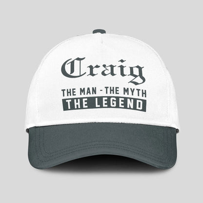 The Man The Myth The Legend Luxury Cap CRAIG 13K1 C39PF
