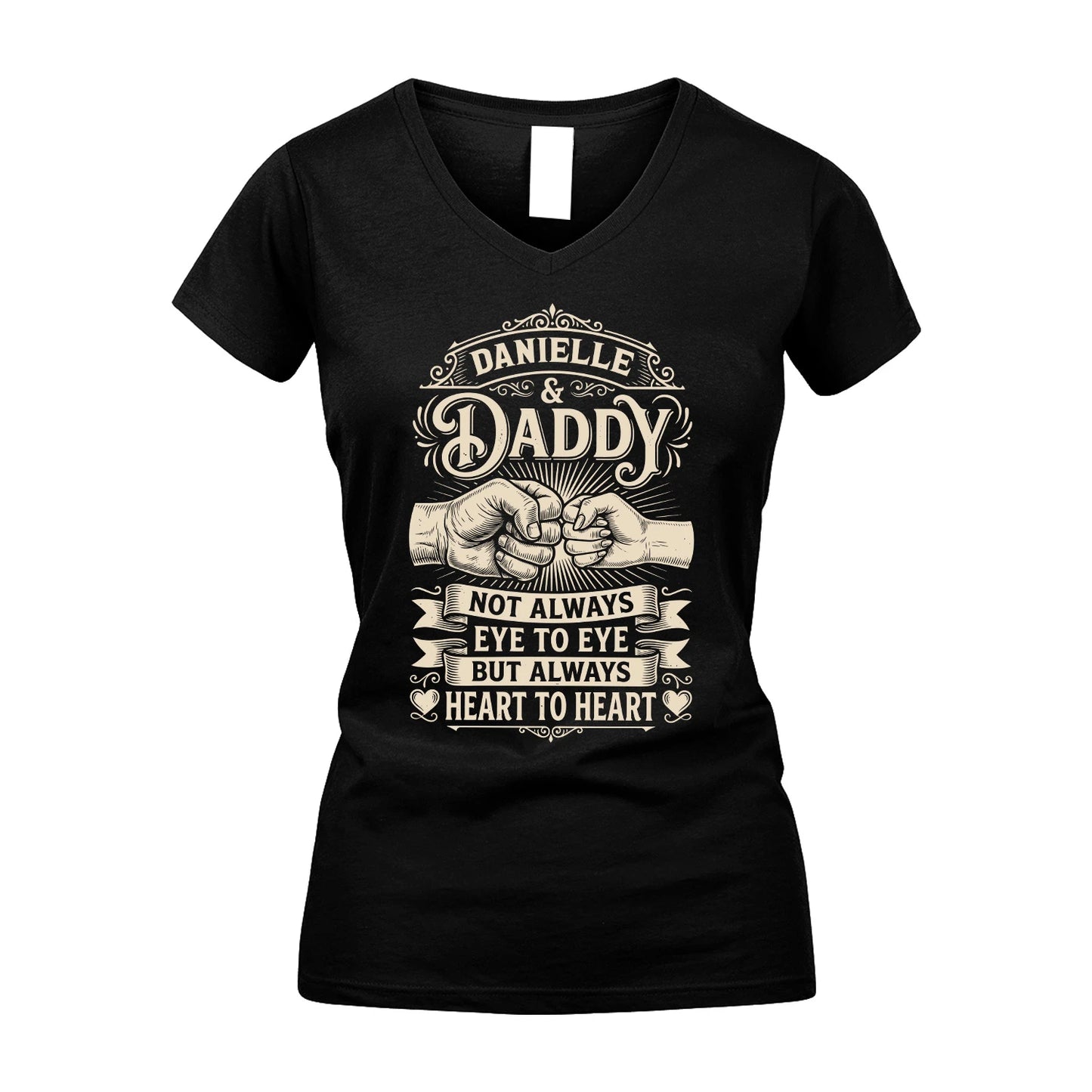 DANIELLE 13K1-543 Daddy Not Always Eye to Eye But Always Heart to Heart