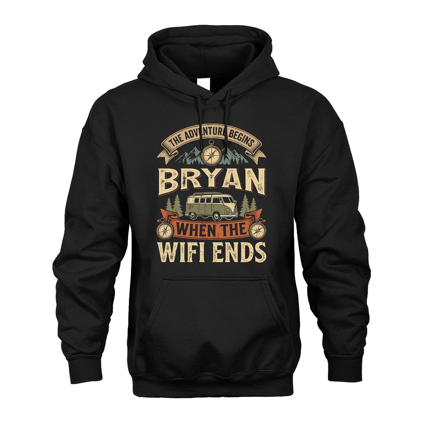 BRYAN 13K1-547 The Adventure Begins Name When The Wifi Ends