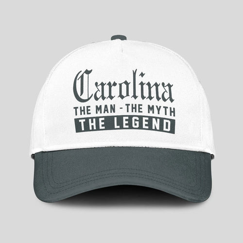 The Man The Myth The Legend Luxury Cap CAROLINA 13K1 C39PF