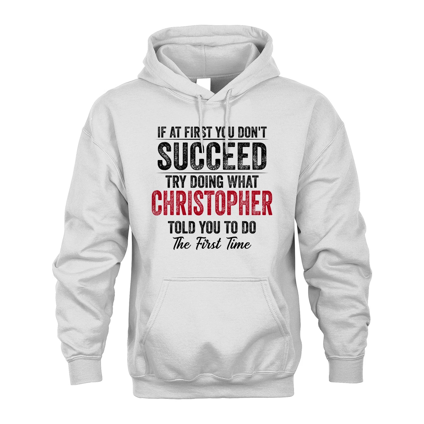 CHRISTOPHER 13K1-357 If At First You Don't Succeed...