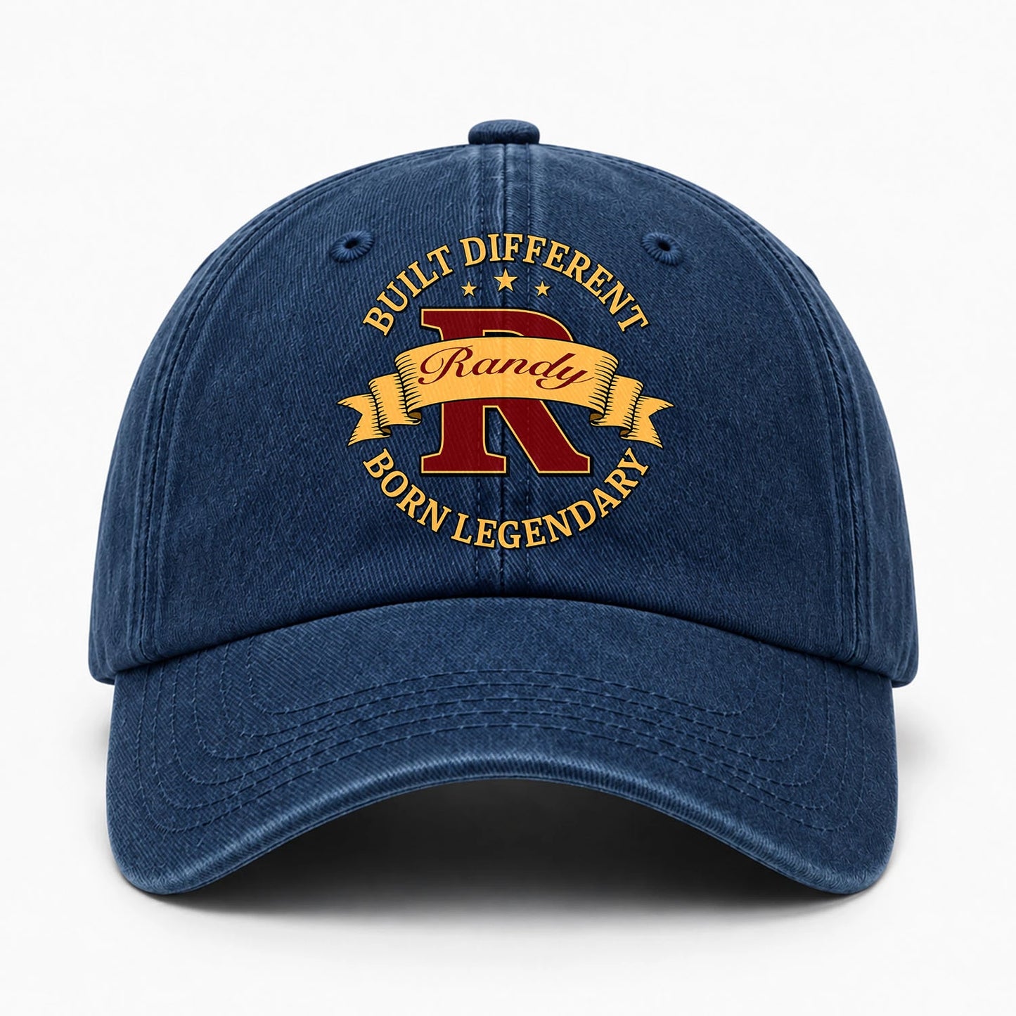 Built Different Born Legendary Royal Washed Cap RANDY 13K1 C71PF