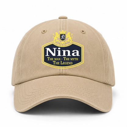 The Man The Myth The Legend Royal Cap NINA 13K C31PF