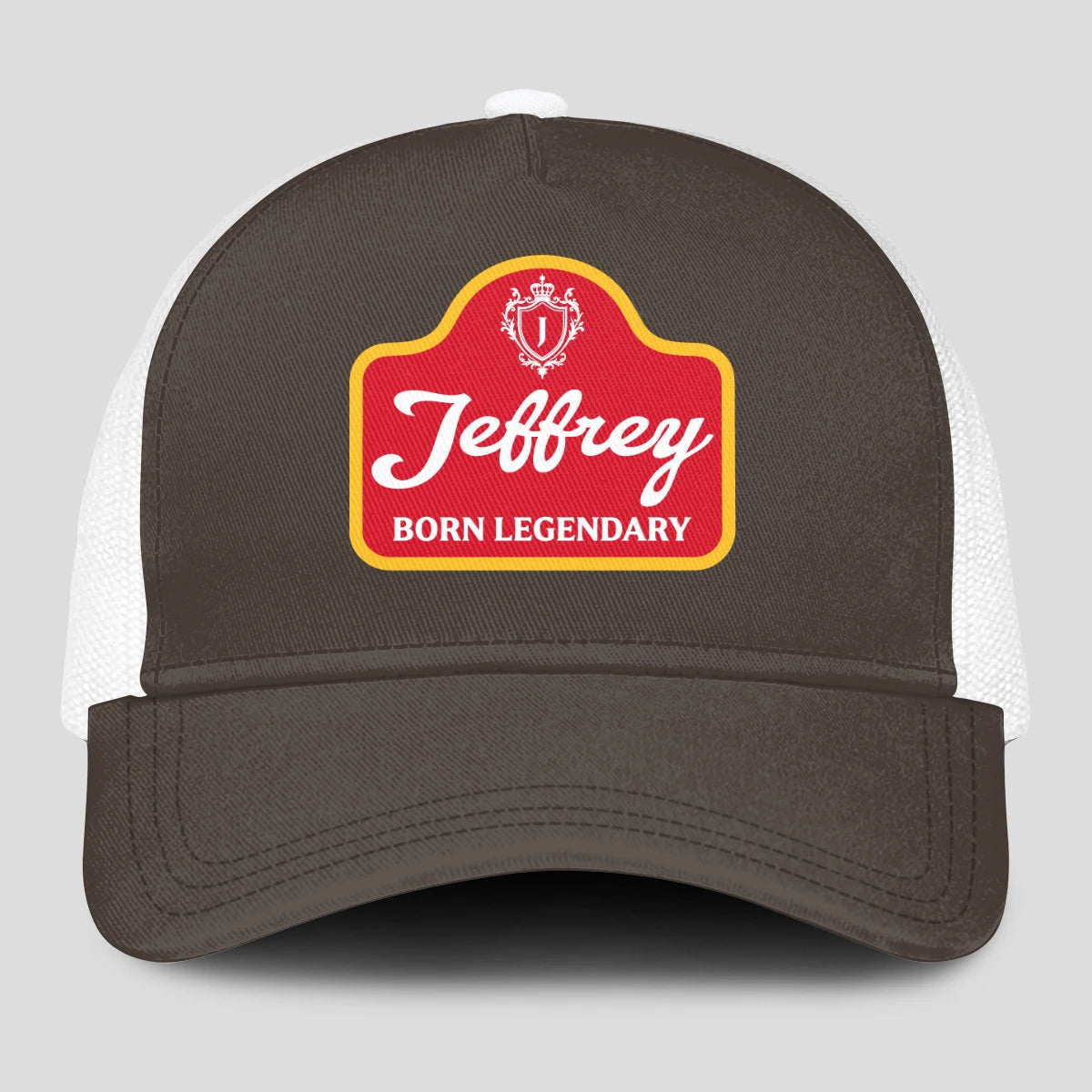 Born Legendary Charcoal Mesh Cap JEFFREY 13K1 C196PF
