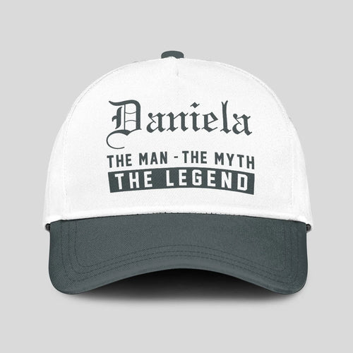 The Man The Myth The Legend Luxury Cap DANIELA 13K1 C39PF