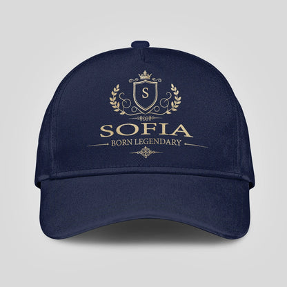 Born Legendary Luxury Crest Blue Cap SOFIA 13K1 C180PF