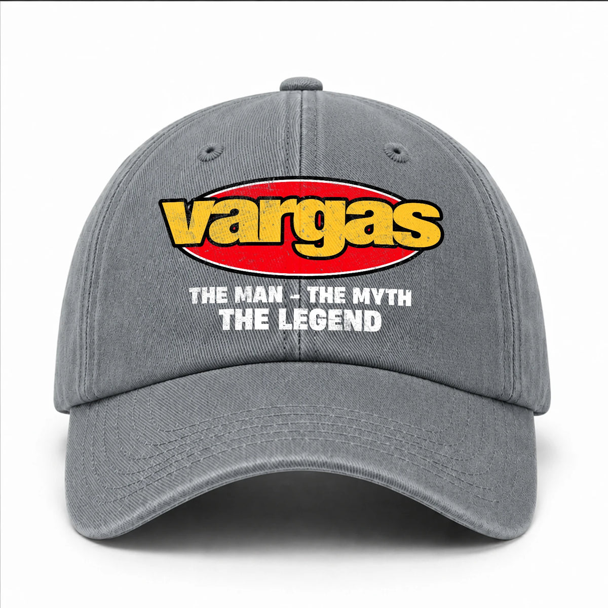 The Man The Myth The Legend Vintage Logo Washed Cap VARGAS 13K1 C162PF
