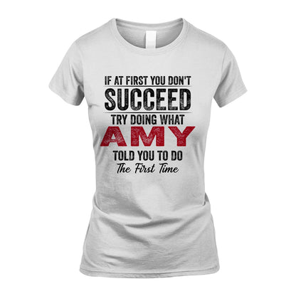 AMY 13K1-357 If At First You Don't Succeed...