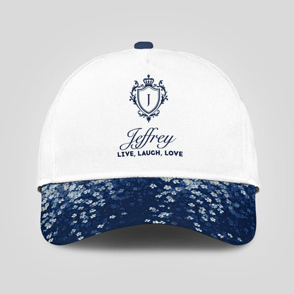 Live Laugh Love Floral Luxury Cap JEFFREY 13K1 C110PF