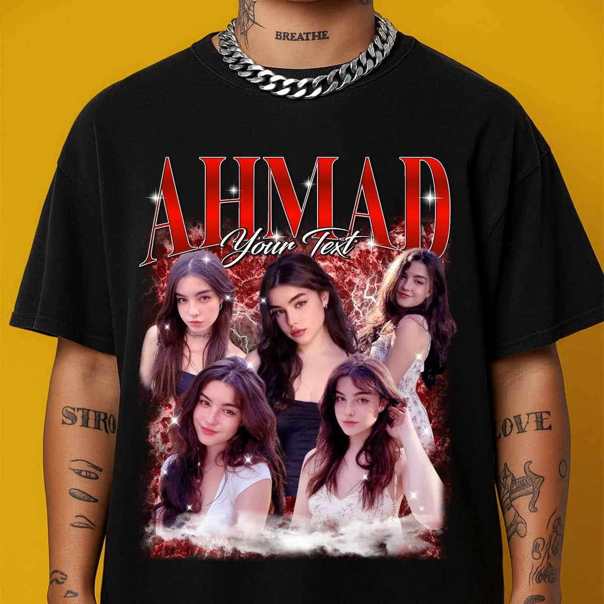 AHMAD 13K1-CTN1 Bootleg Rap Tee | Custom Bootleg T-Shirt | Perfect Gift