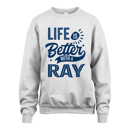 RAY 13K1-116 Personalized Name Quote T-Shirt Life Is Better With Unisex Gift