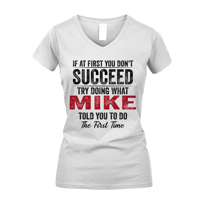 MIKE 13K1-357 If At First You Don't Succeed...