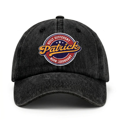 Built Different Born Legendary Logo Washed Cap PATRICK 13K1 C65PF