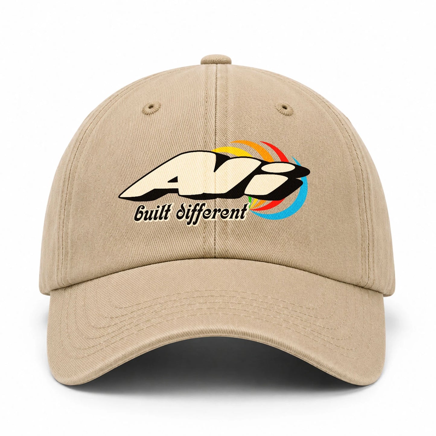 Your Name Built Different Retro Washed Cap ALI 13K1 C55PF